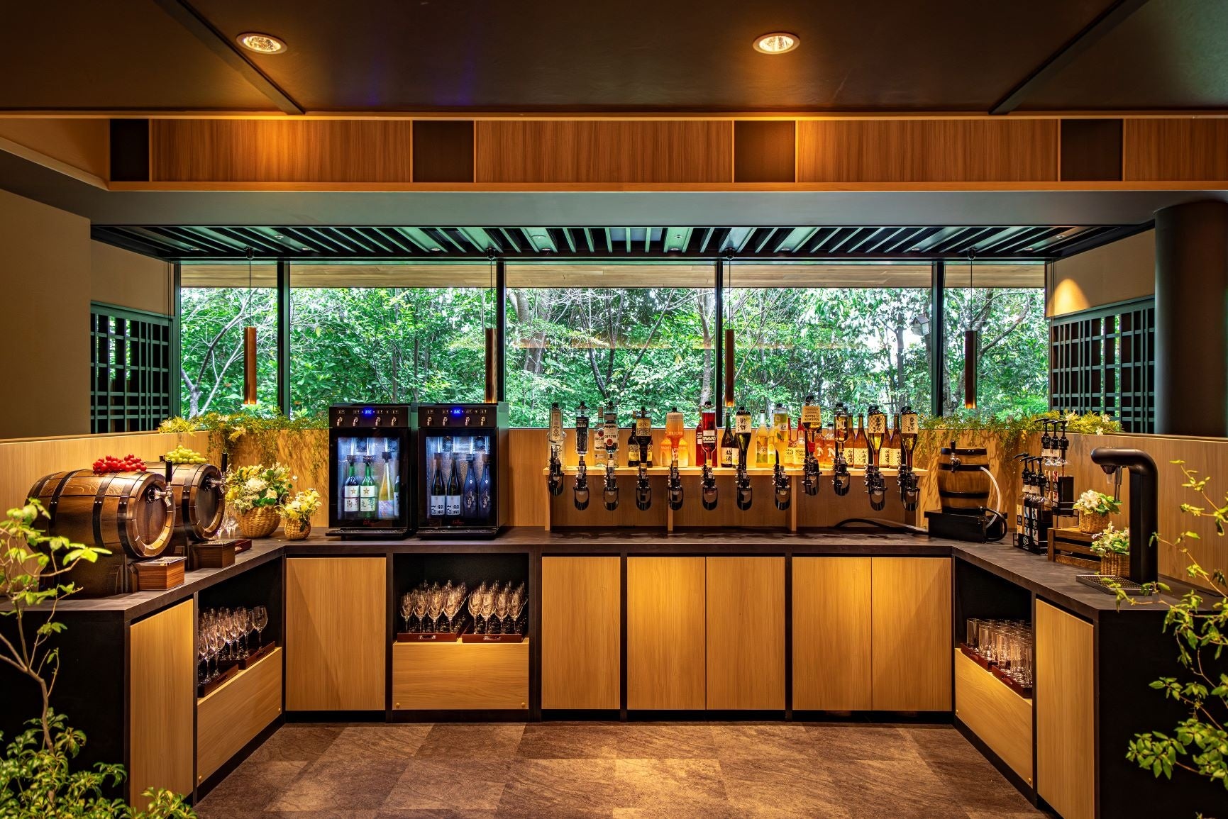 箱根天悠、強炭酸×フリーフロー🥂激ウマ露天風呂付ディナー!🍺