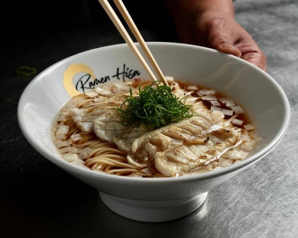 衝撃！やま幸尾崎牛トラフグがラーメンに!?Ramen HIS