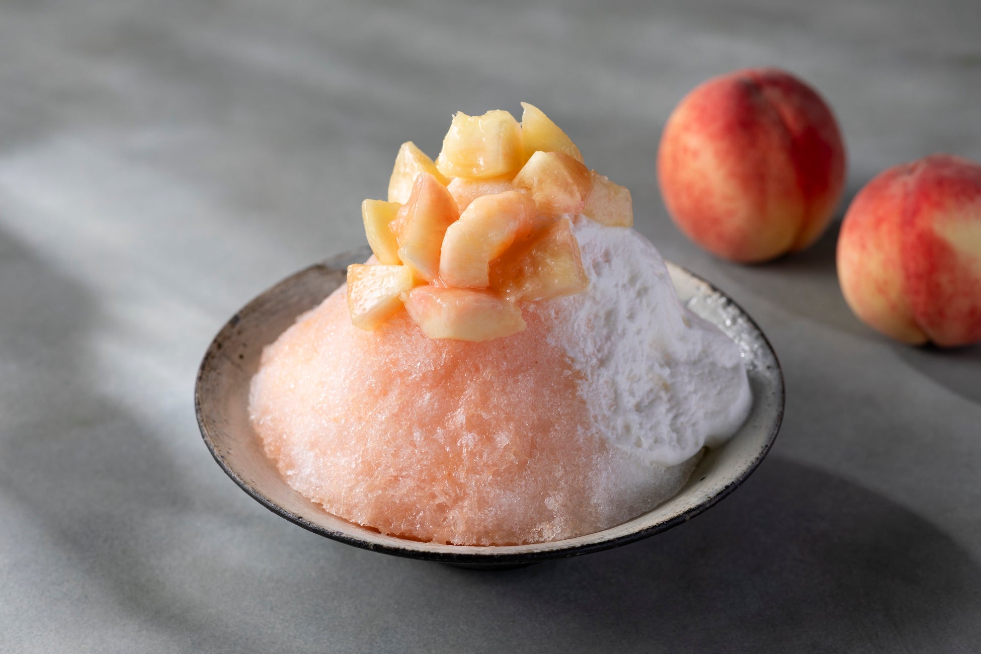 国産白桃かき氷、7/1八芳園で必食！激ウマ確定🍧