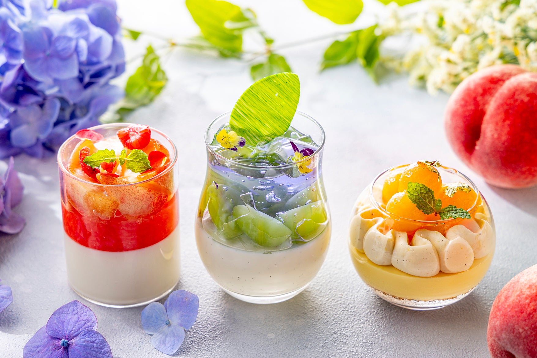 ヒルトン東京の「紫陽花パフェ」が激ウマ確定!テイクアウトで必