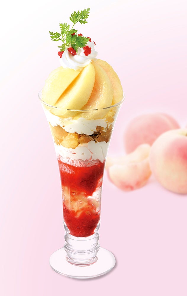 銀座コージーの山梨桃!とろける絶品パフェ&かき氷必食🍑🍧