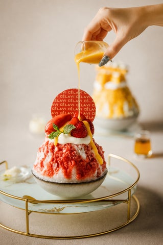 CE LA VI東京の八義氷🍧美しすぎる味変かき氷が必食✨