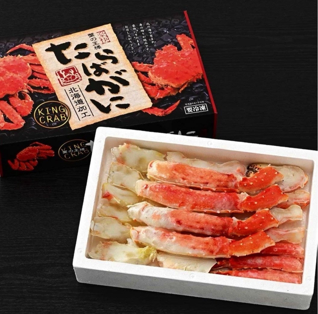 北海道市場10%OFF！カニ海鮮スイーツ必食🦀✨