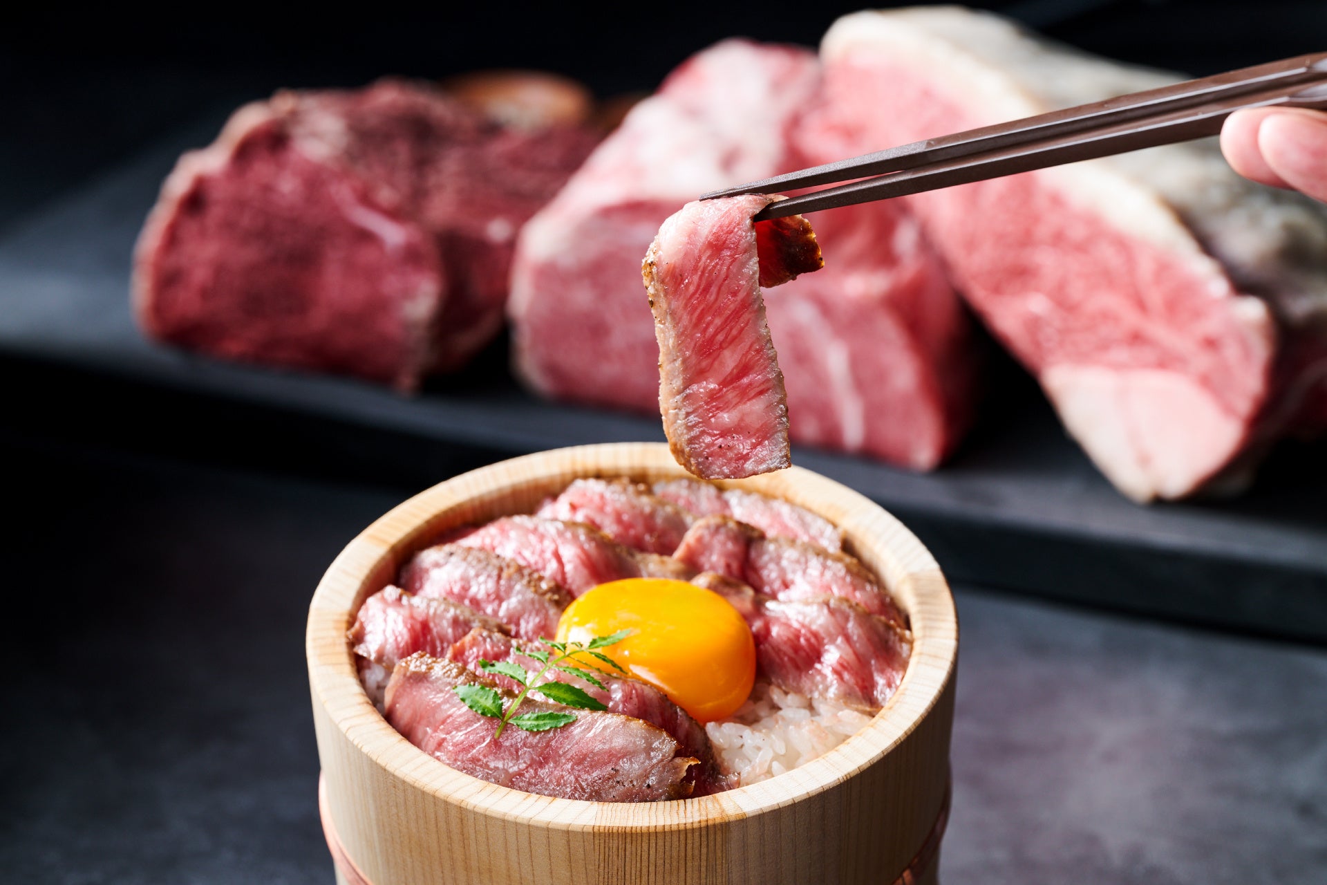 必食!A5黒毛和牛の博多牛まぶしランチ爆誕🥩🔥