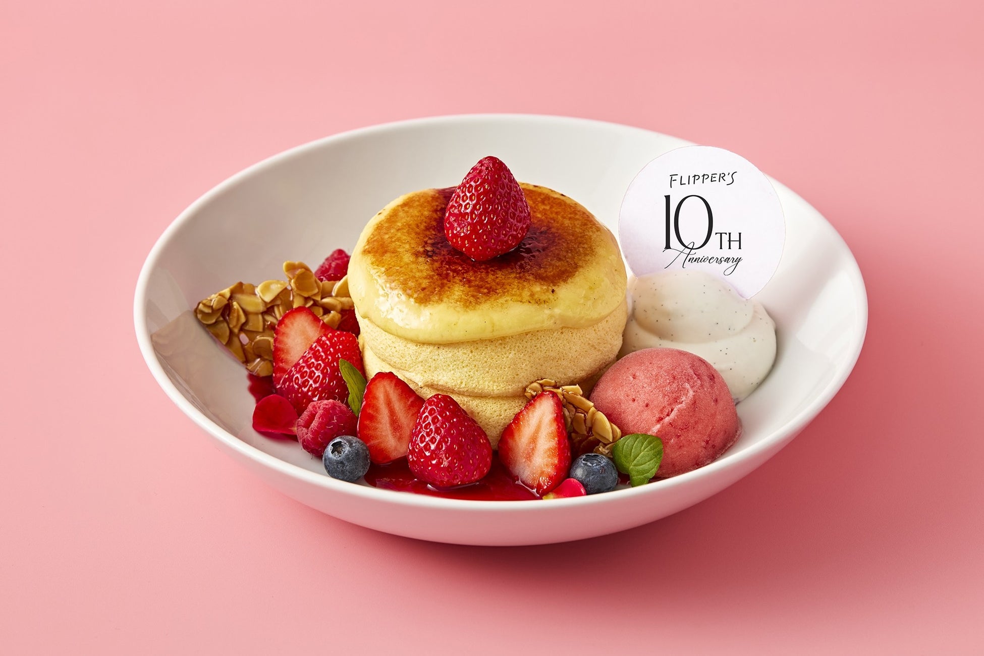 フリッパーズ10周年㊗️奇跡のスフレパンケーキ激ウマ確定！