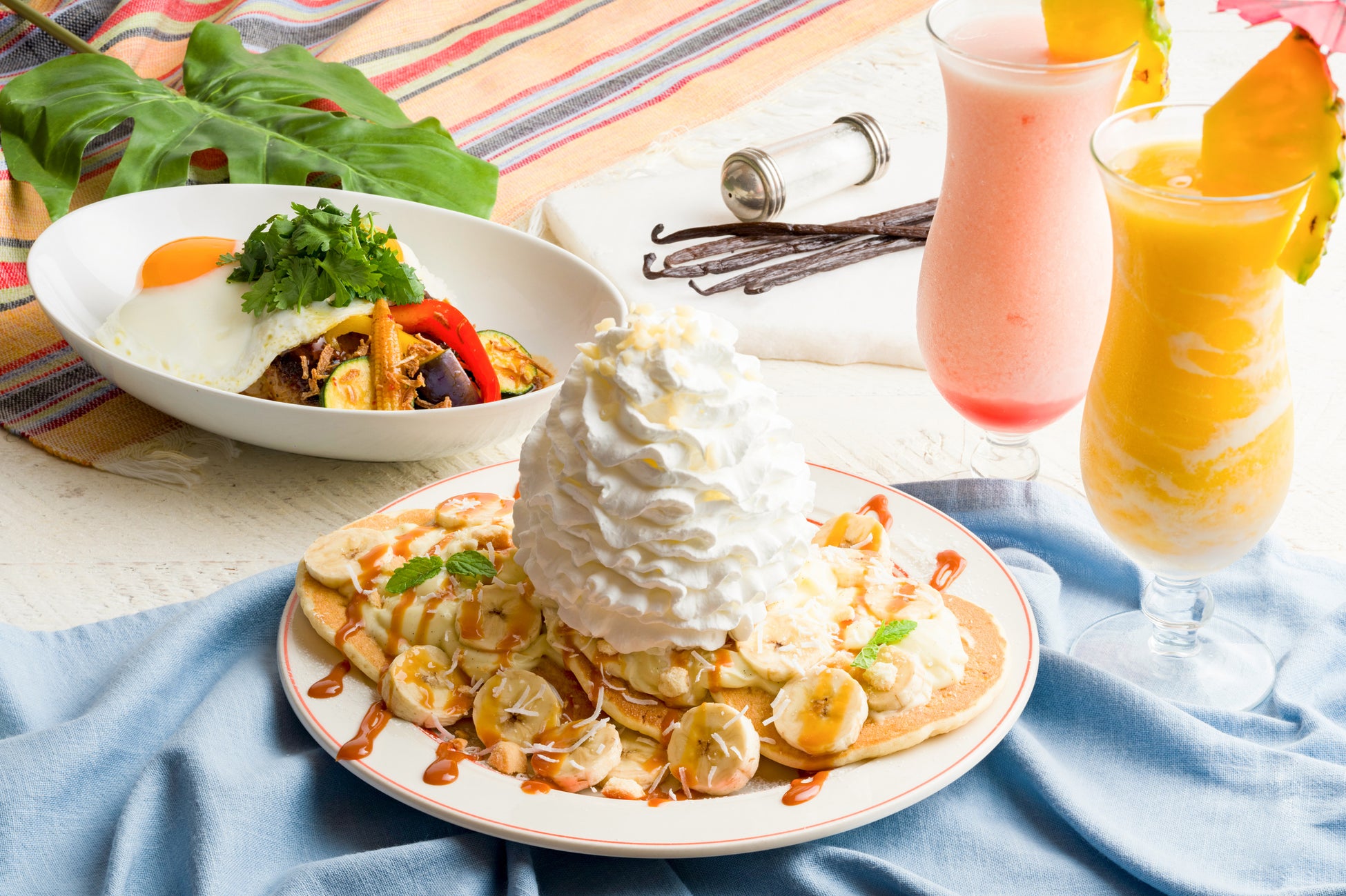 激ウマ確定!エッグスン夏限定パンケーキ&ロコモコ🥞🍳