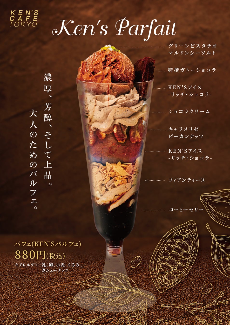 ケンズカフェ東京のご褒美パルフェ、激ウマ確定!青山店限定7/