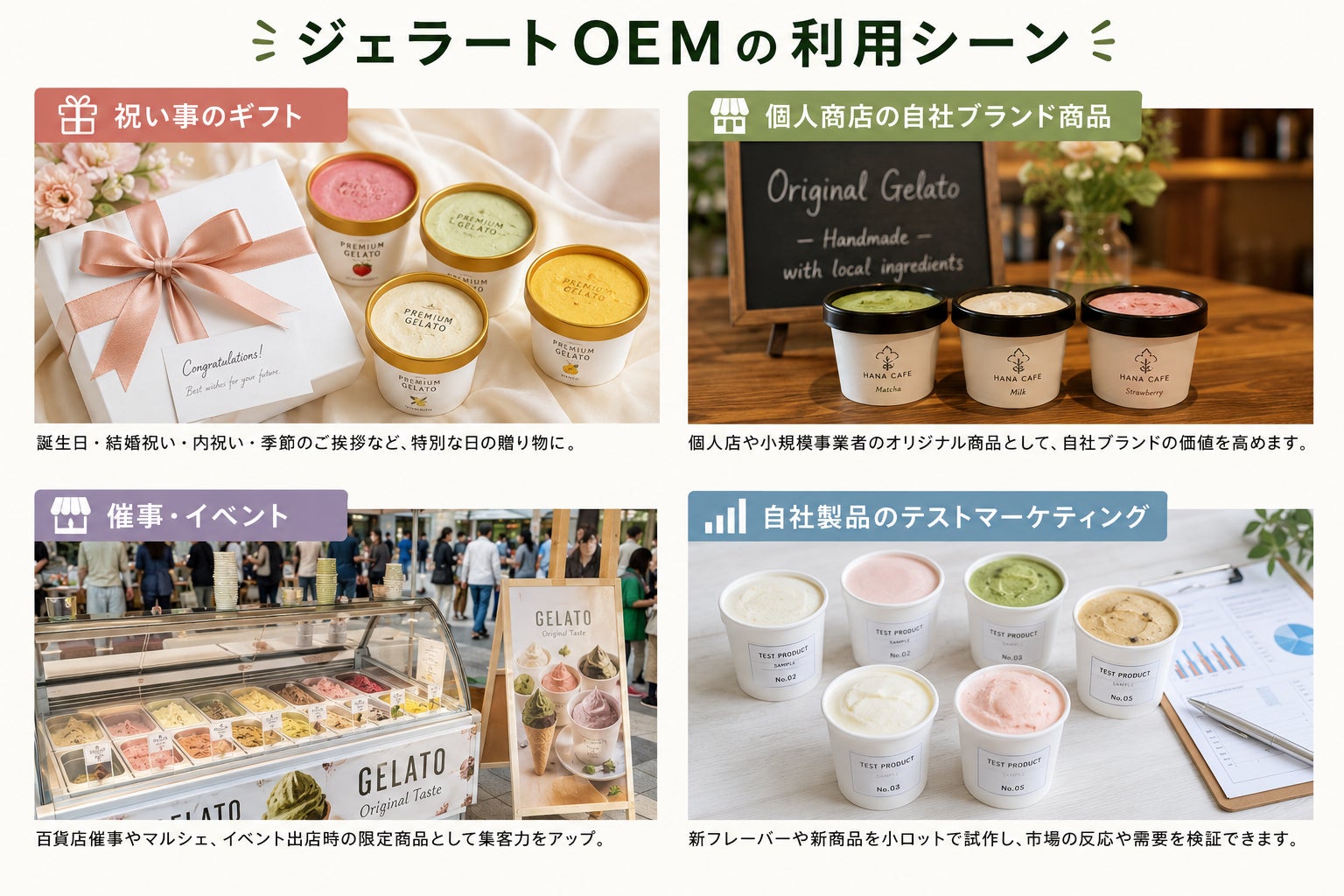 激ウマ確定！O.HAYAでオリジナルジェラート爆誕🍨🎉