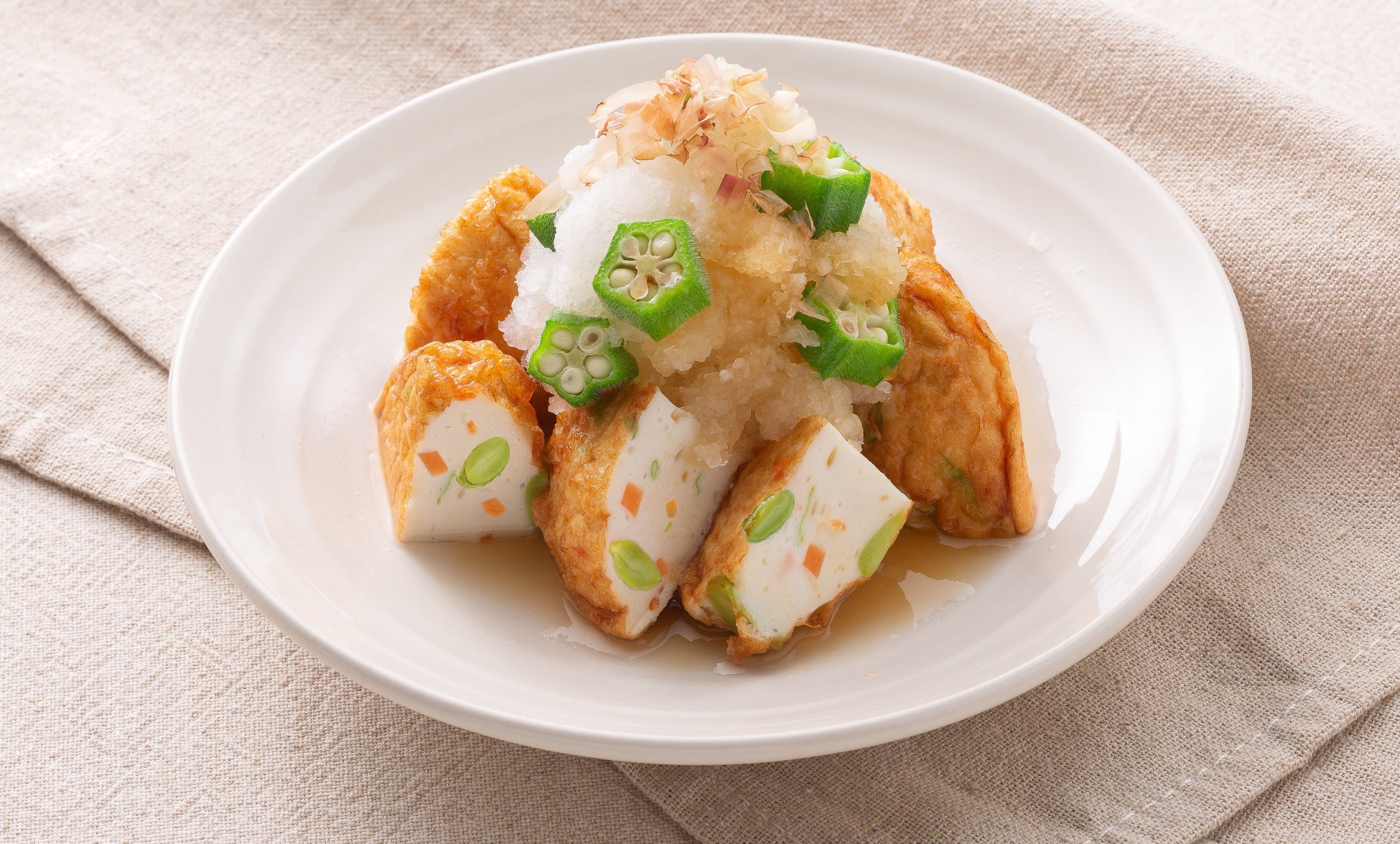 激ウマ確定!豆乳揚げだし15周年限定おろしポン酢😋✨