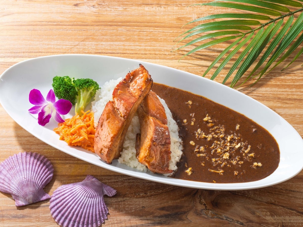 La・Ohana激ウマ確定!ハワイアンカレー🍛肉厚&海老🦐