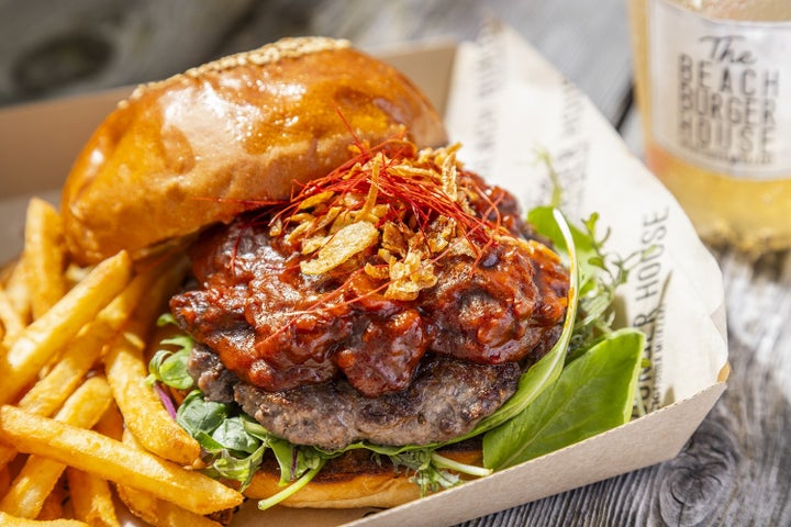 シーガイア夏限定!赤道直下レッドカリーバーガー激ウマ確定🍔🔥