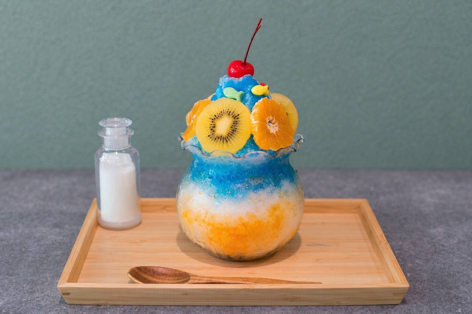 湯布院に新名所!果寿庵ゆふ果の金魚鉢かき氷が超話題🍧