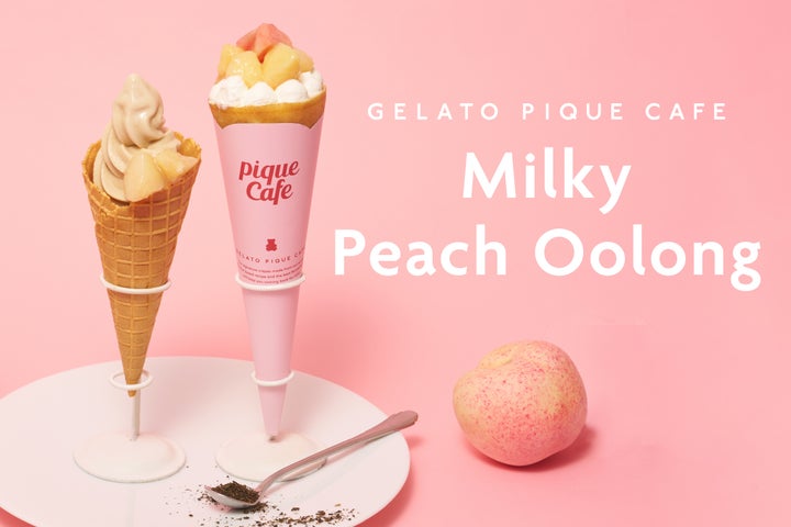ジェラピケカフェ🍑白桃ウーロンが激ウマ確定！🍦