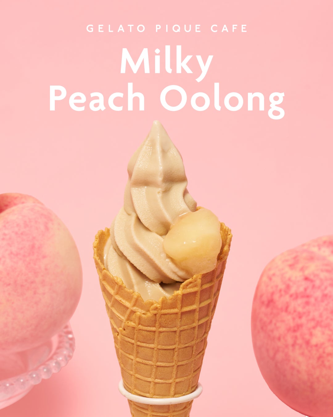 ジェラピケカフェ🍑白桃ウーロンが激ウマ確定！🍦