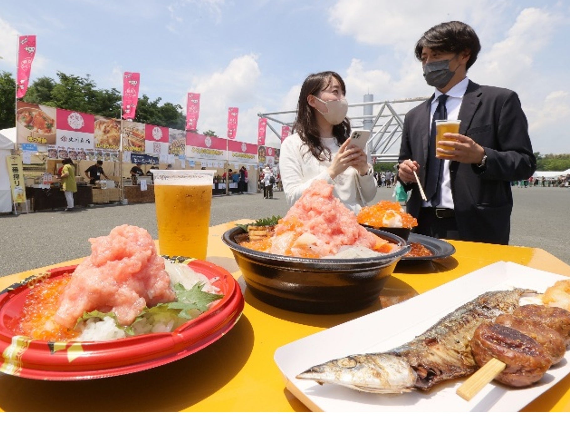 万博に魚ジャパンフェス!激ウマ海鮮&福島グルメ必食🦐🥢