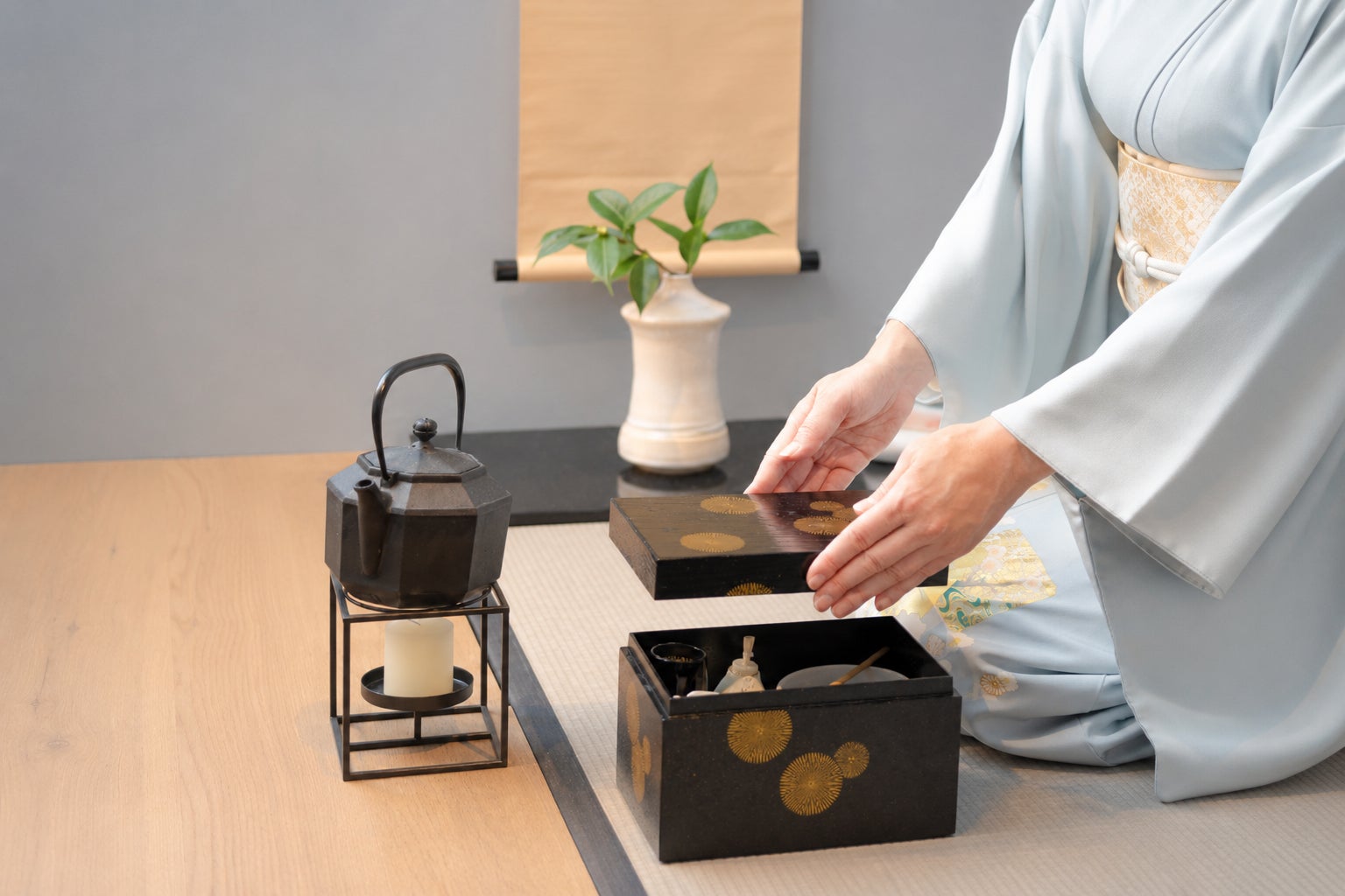 六本木「無窮」和AT×茶箱点前🍵超話題&必食!一日限り