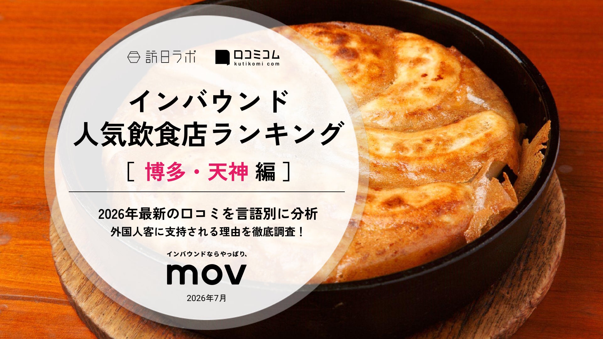 2026博多天神!外国人必食🔥「魚男」が1位確定✨