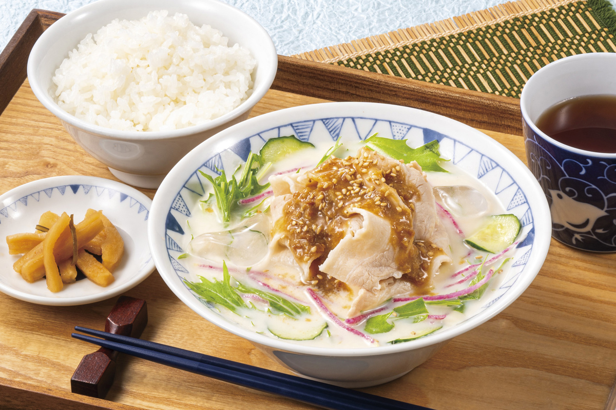 冷やし豚汁定食は必食!専門店夏の激ウマ確定😋✨