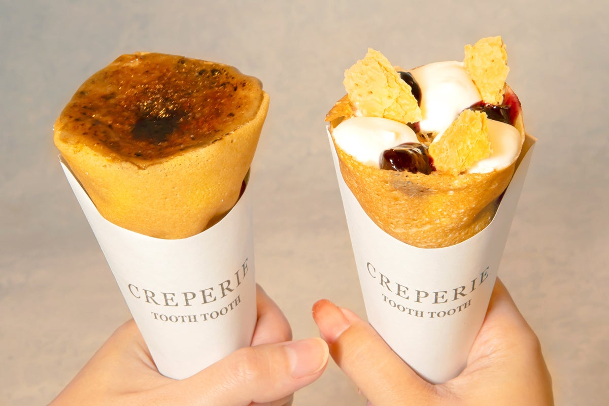TOOTH TOOTHクレープ超進化！夏新作が激ウマ確定🥞✨