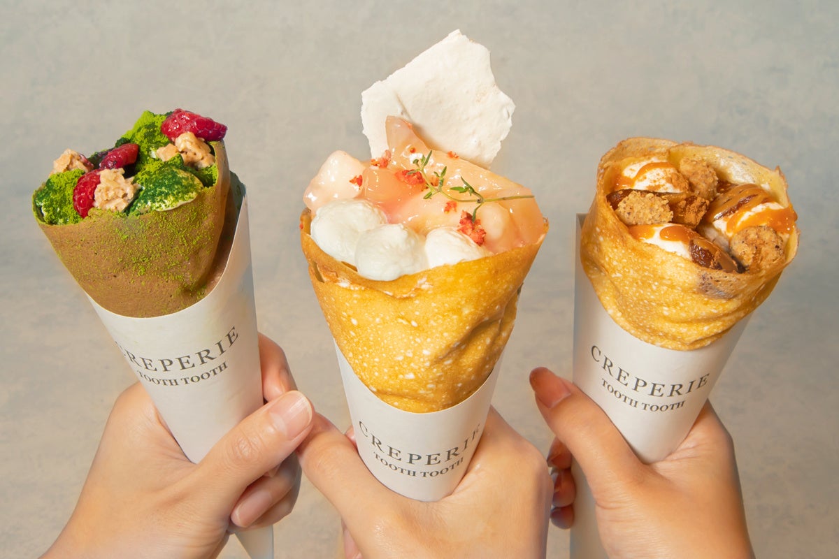 TOOTH TOOTHクレープ超進化！夏新作が激ウマ確定🥞✨