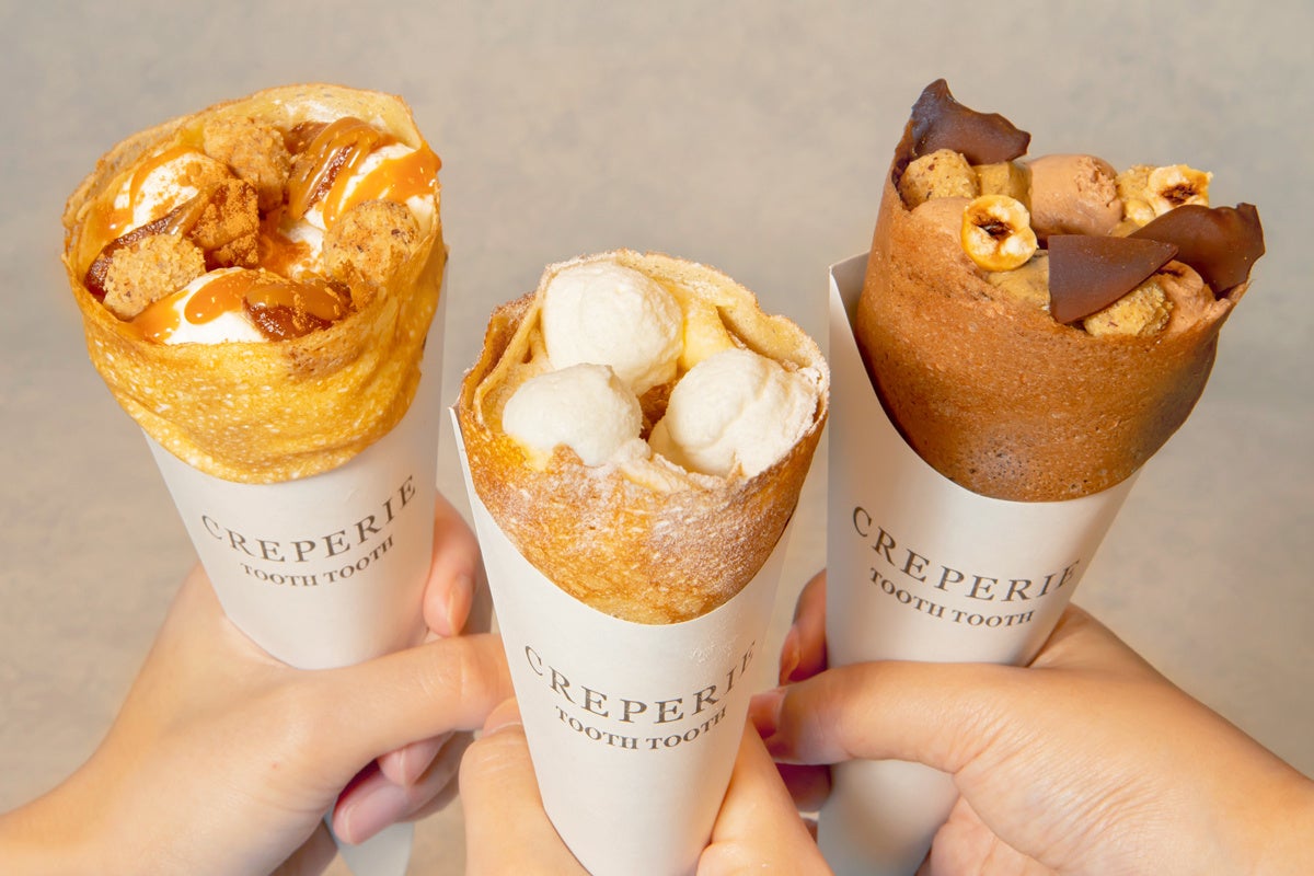 TOOTH TOOTHクレープ超進化！夏新作が激ウマ確定🥞✨