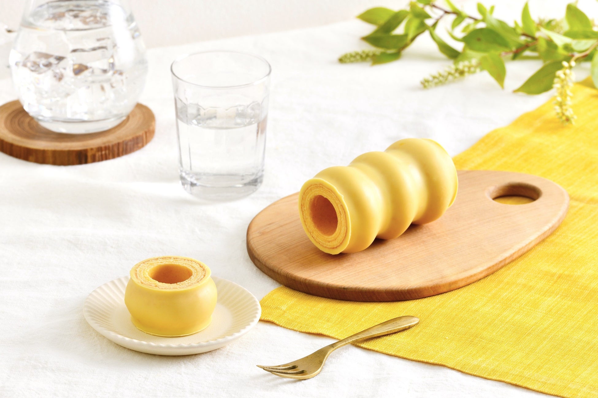 必食!夏でも溶けない🌽とうきびバウムが激ウマ確定✨