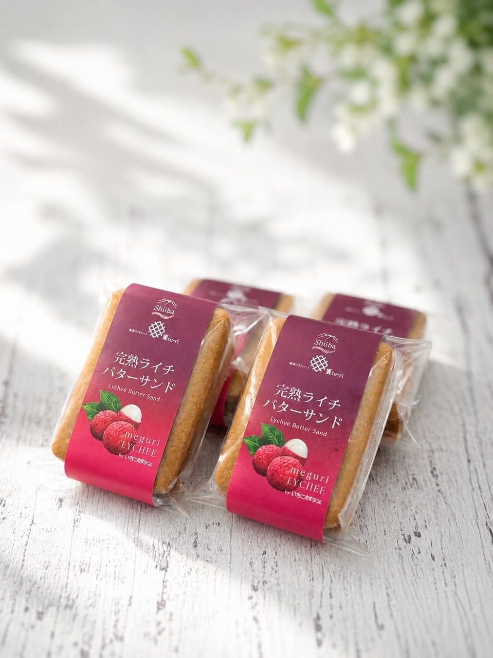 菓te-ri新作!完熟ライチバターサンドは激ウマ確定🤤💖