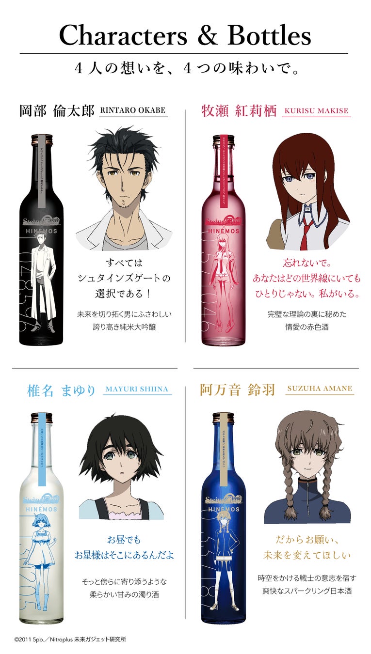 シュタゲ×HINEMOS🍶必飲確定!時を越える超話題日本酒✨