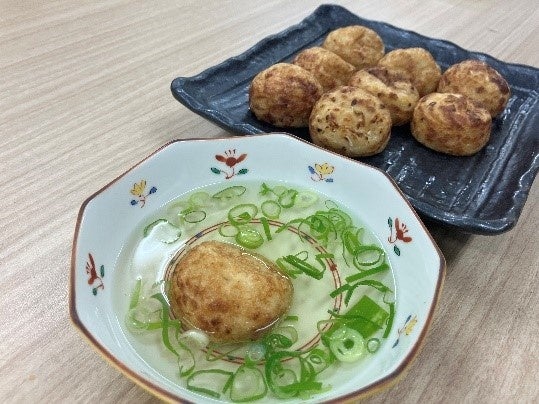 こんがりふわとろ出汁浸し！綿半の冷凍たこ焼きが激ウマ確定😋🐙