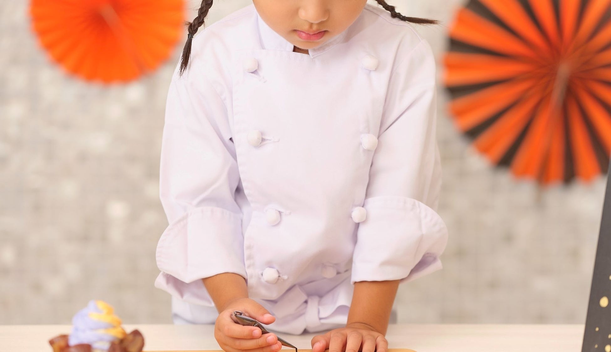 激ウマ確定!夏休みはコックコートで本格パフェ作り体験🍰🎉