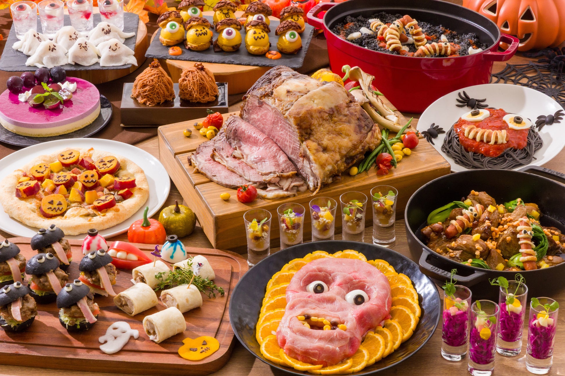 【大阪】激ウマ確定🎃コワ可愛い秋ハロウィンブッフェ👻