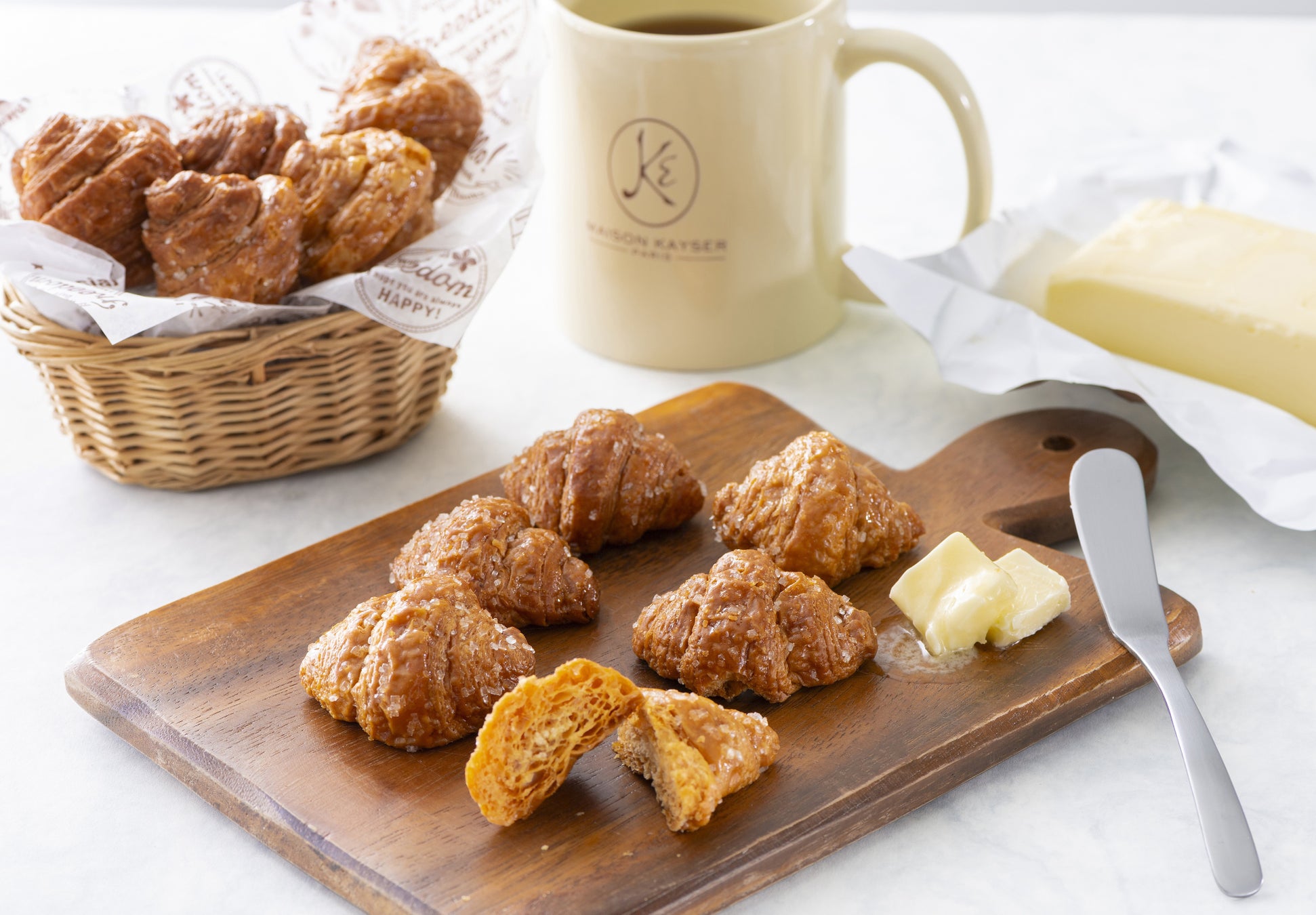 メゾンカイザー初登場！クロワッサンラスク必食🥐✨