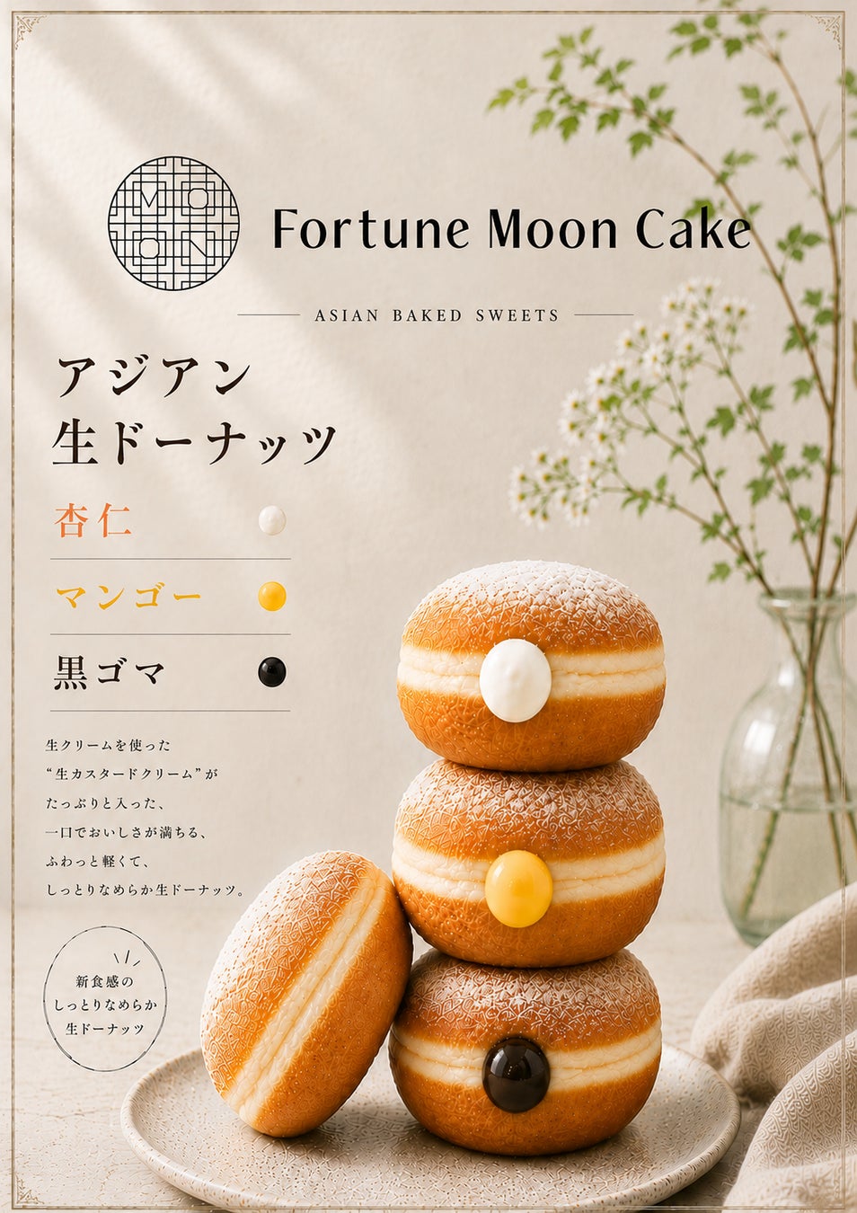 博多阪急限定!超話題の上海バター餅&必食杏仁ソフト💖