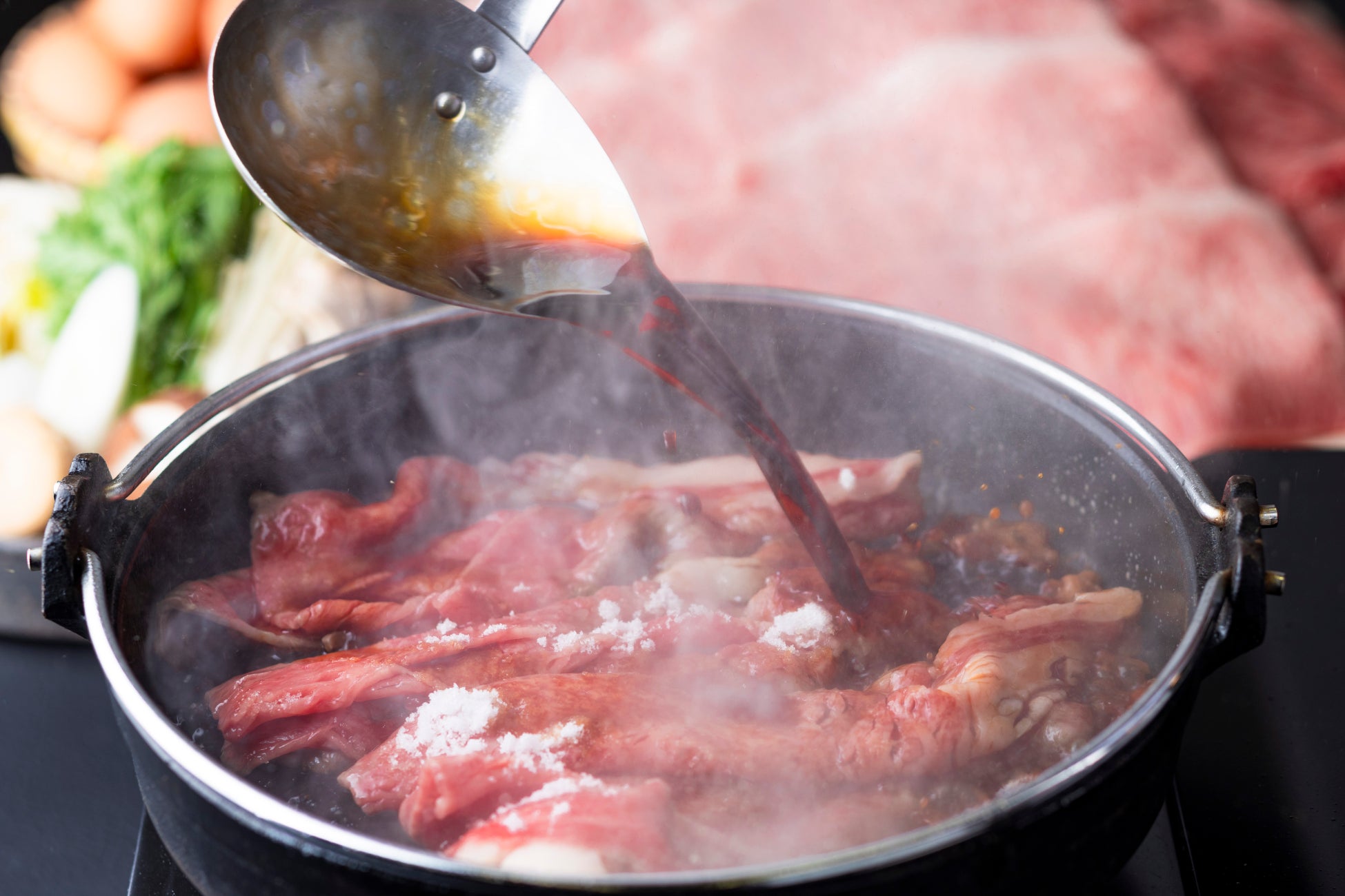 奥日光の贅沢！とちぎ和牛すき焼きが激ウマ確定🤤🥩