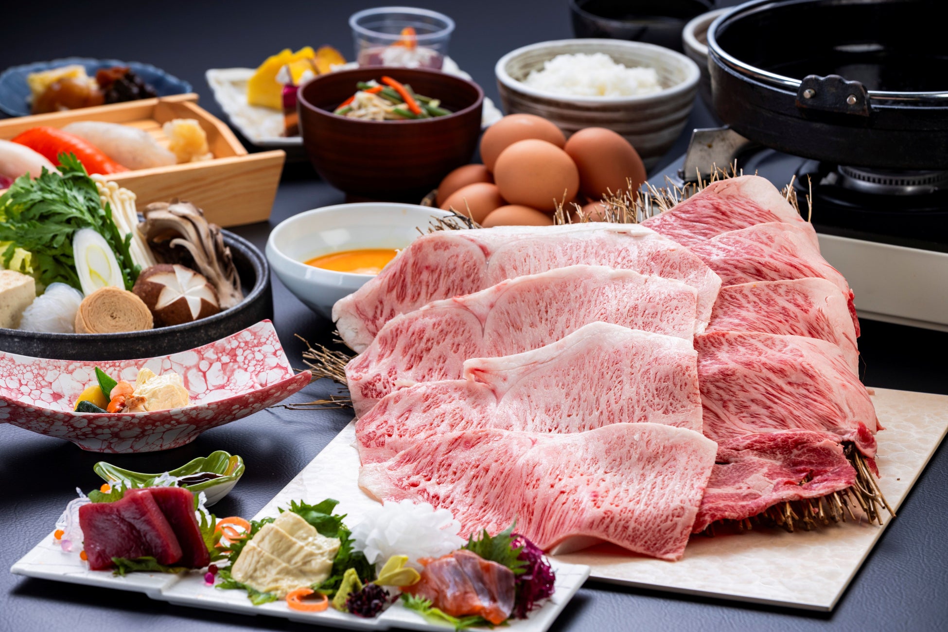 奥日光の贅沢！とちぎ和牛すき焼きが激ウマ確定🤤🥩