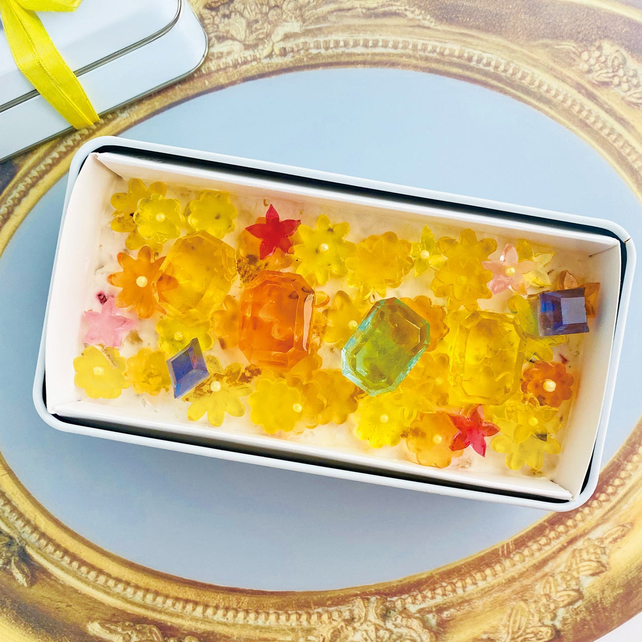ハラペコラボ夏限定！宝石琥珀糖＆アイス🍰必食✨