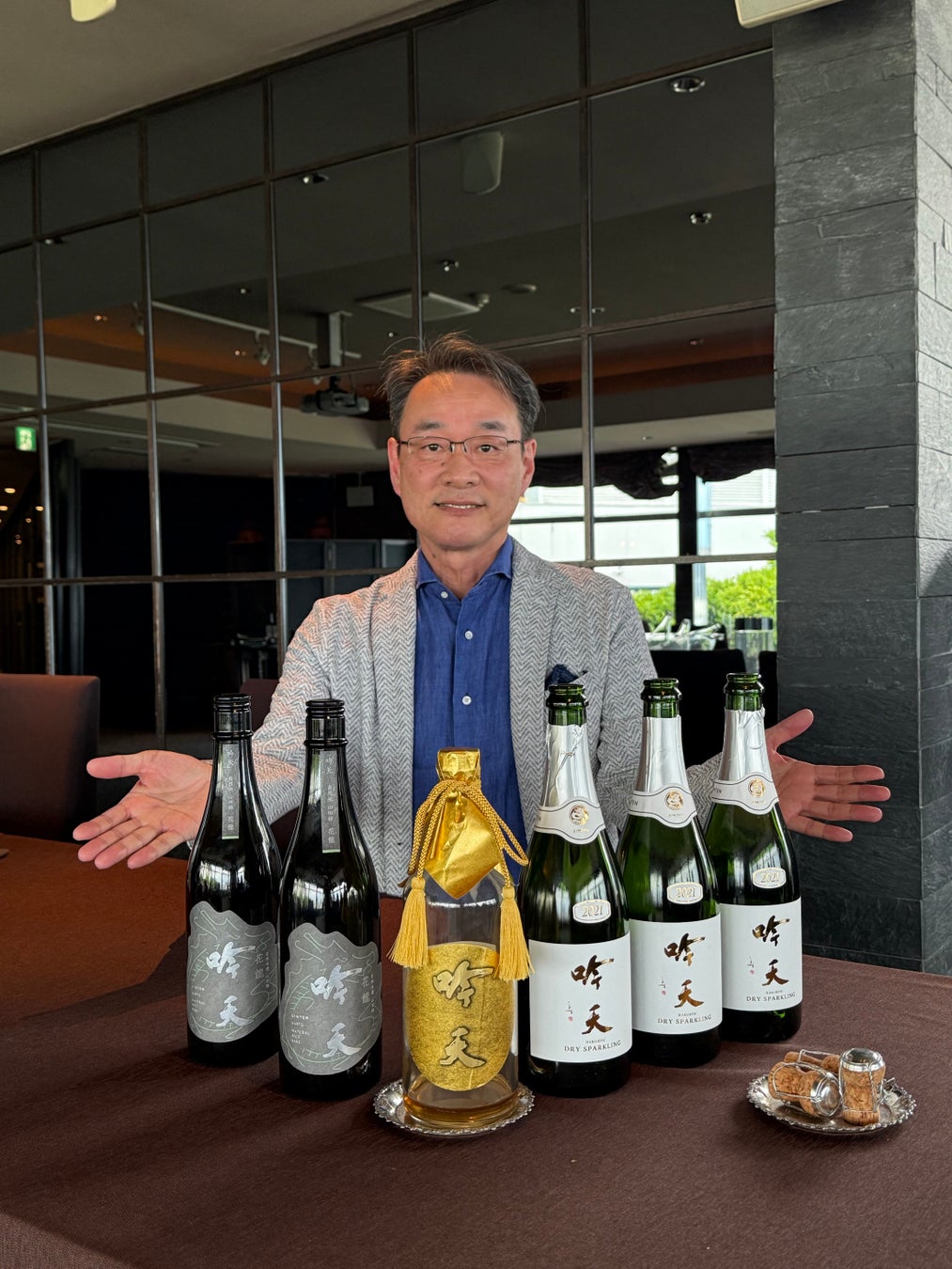 宝塚OG侑蘭粋！高級フレンチ×日本酒の奇跡トリプル必食in神