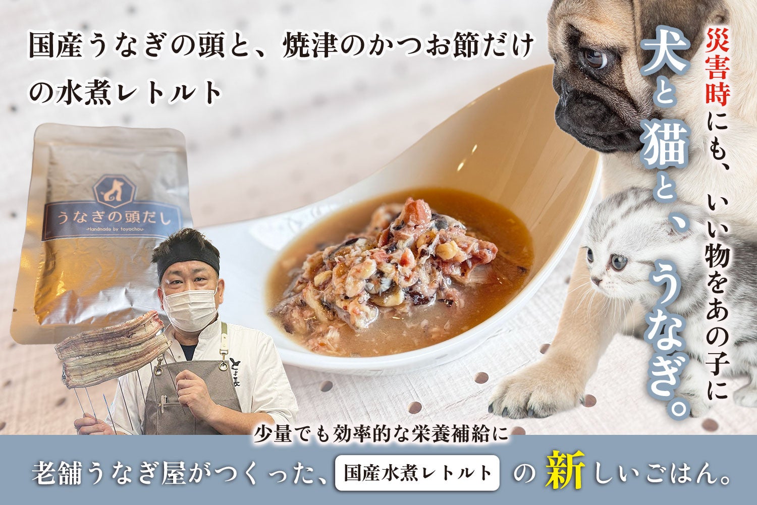 うなぎ屋の頭だしが激ウマ確定!?🐶🐱防災も◎