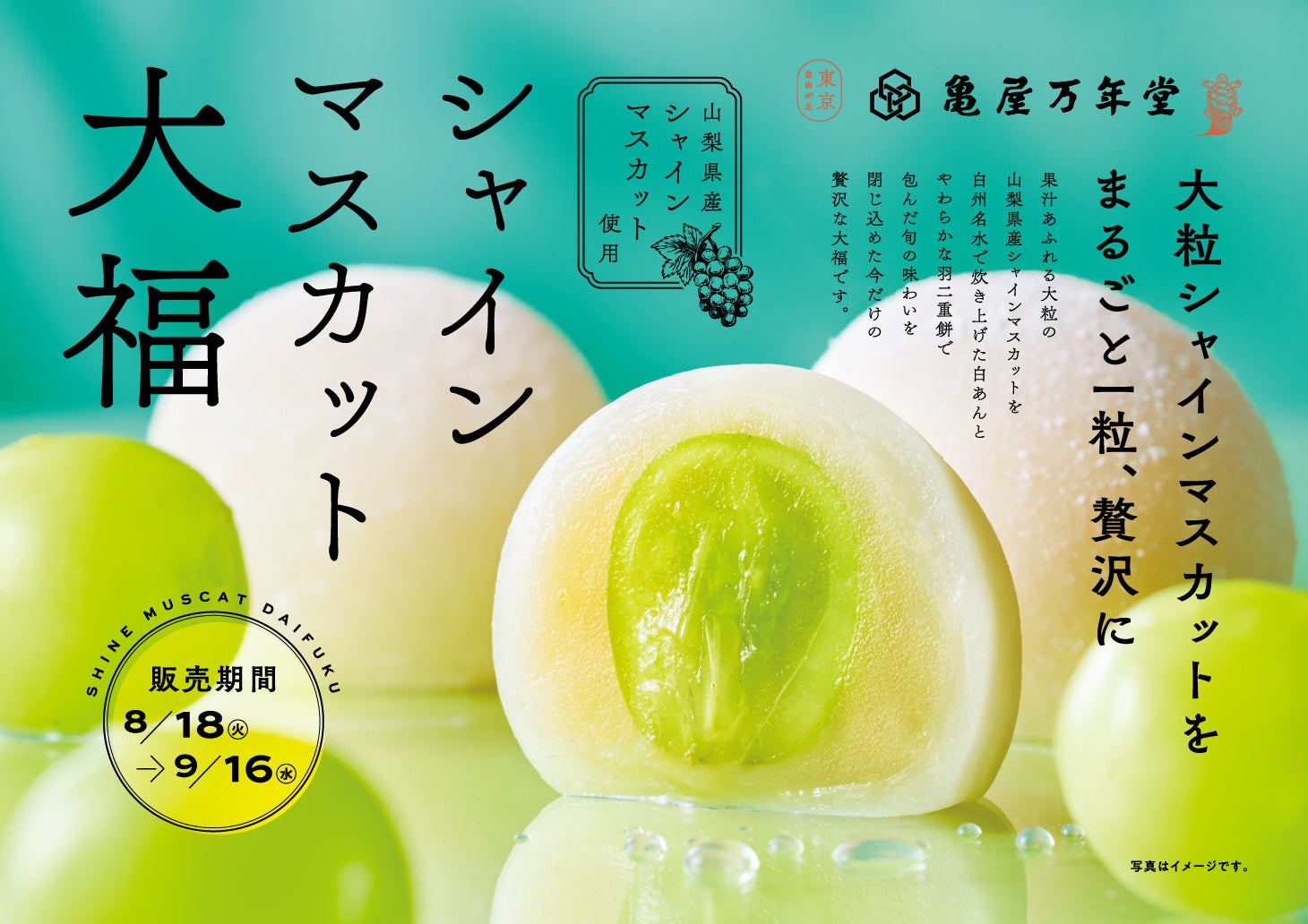山梨産ジュワッ！シャイン大福が期間限定で激ウマ必食🤤✨