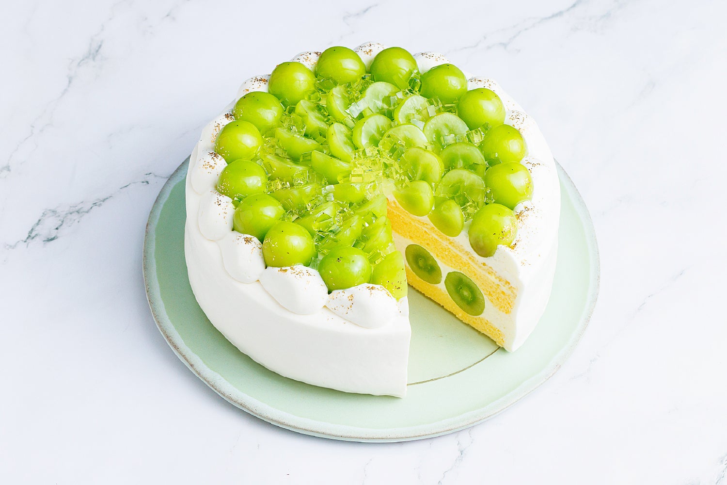 椿屋珈琲「煌めくシャインマスカット」超話題！必食ケーキ🍰✨