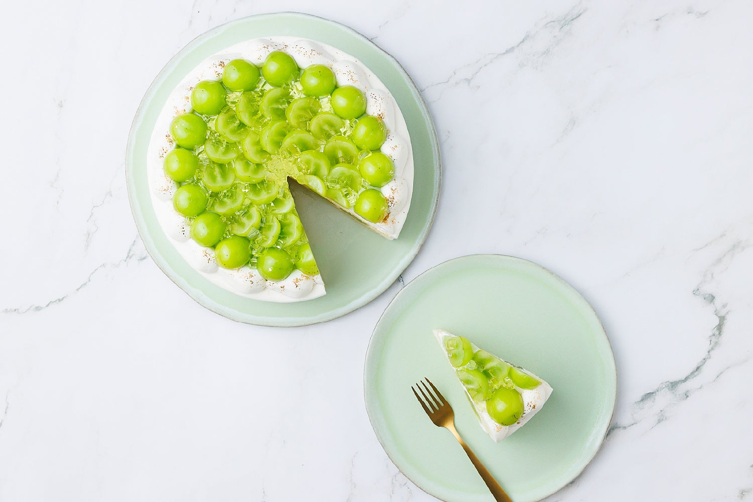 椿屋珈琲「煌めくシャインマスカット」超話題！必食ケーキ🍰✨