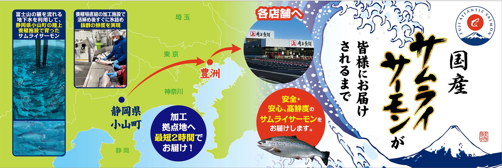 サムライサーモン爆誕！日本唯一の超鮮度を必食😋🍣