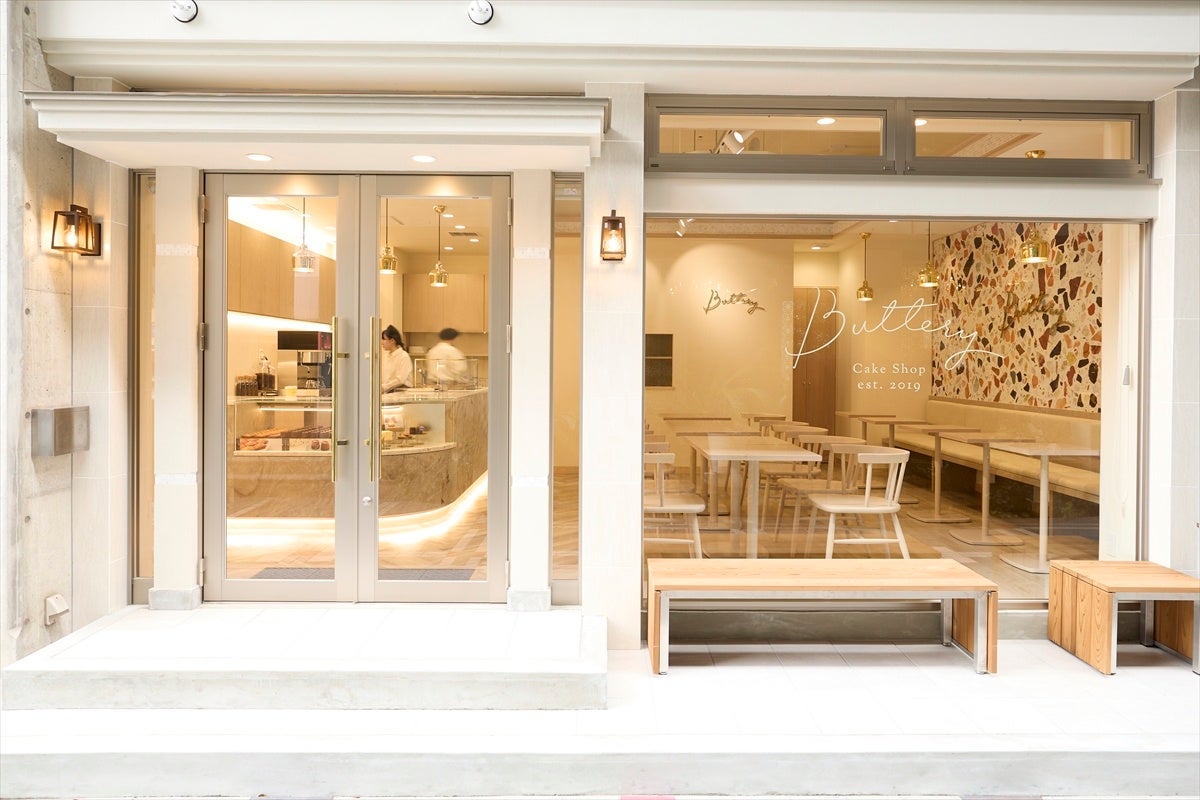 Buttery Cafeのメロンミルクレープ、発酵バターで激