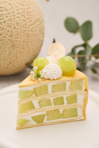 Buttery Cafeのメロンミルクレープ、発酵バターで激