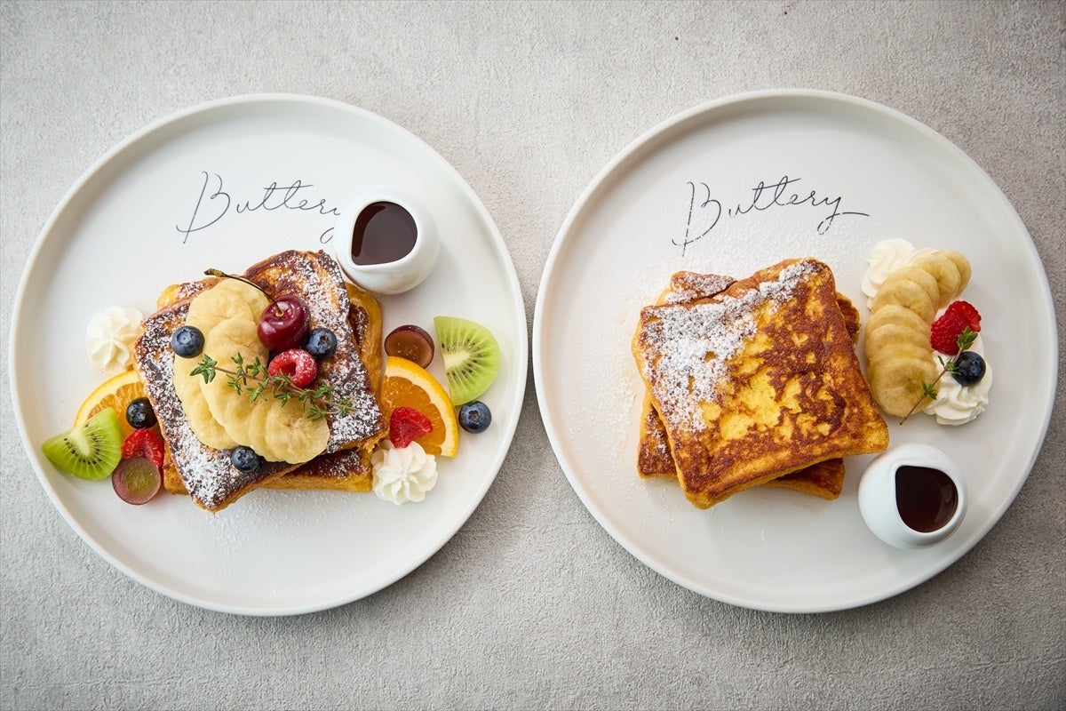 Buttery Cafeのメロンミルクレープ、発酵バターで激