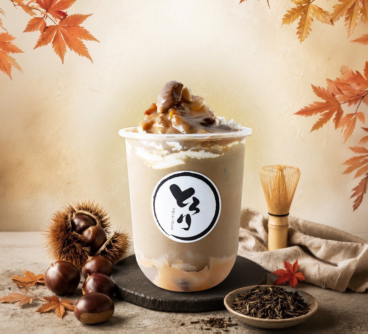 🌰秋限定「栗わらびもち」は激ウマ必食！飲む方も🤤