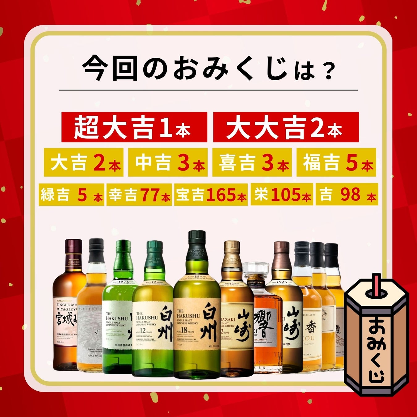 白州18年に挑む！🥃Amazon限定みくじが超ヤバい…【争奪