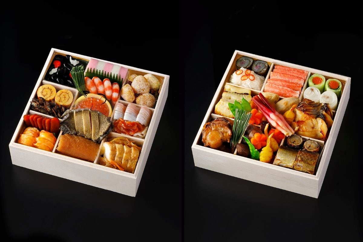 新春🎍激ウマ確定！料理長×パティシエの極み重は必食😋