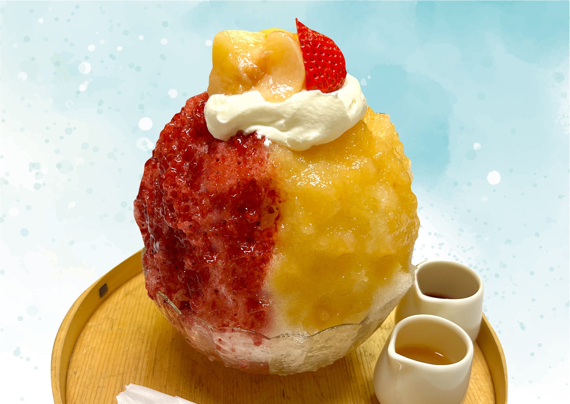 しろいくも新作🍧贅沢果実蜜かき氷！激ウマ確定✨