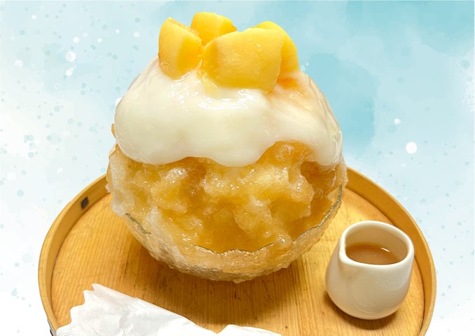 しろいくも新作🍧贅沢果実蜜かき氷！激ウマ確定✨